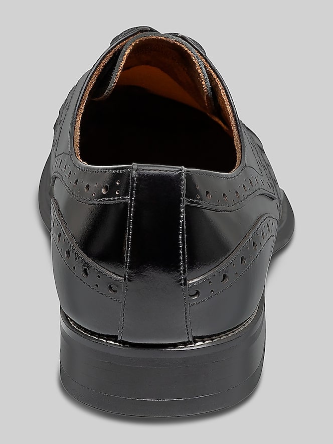Stacy Adams Alexander Plain Toe Oxfords, Black - Image 5 of 7