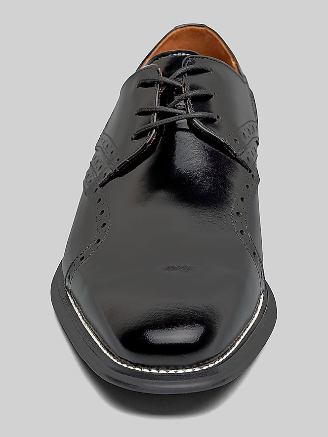 Stacy Adams Alexander Plain Toe Oxfords, Black - Image 6 of 7
