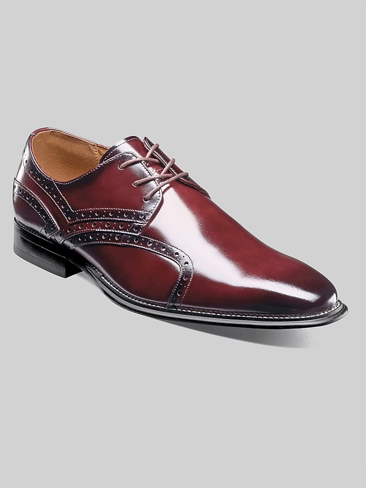 burgundy stacy adams dress shoes Alexander Plain Toe Oxfords, | Formal helping reduce friction when