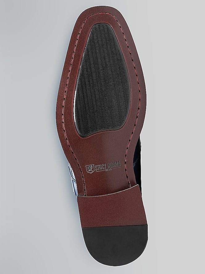 Stacy Adams Alistair Plain Toe Ornament Loafers