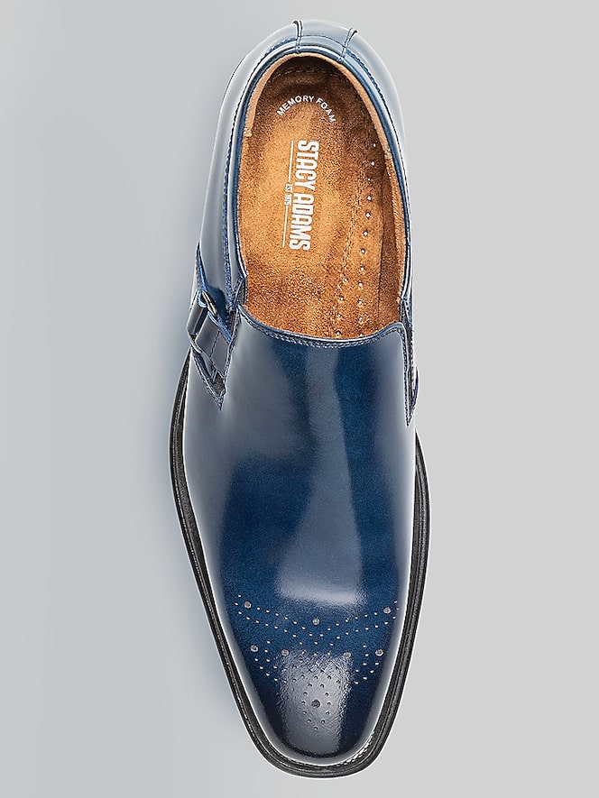 Stacy Adams Alistair Plain Toe Ornament Loafers