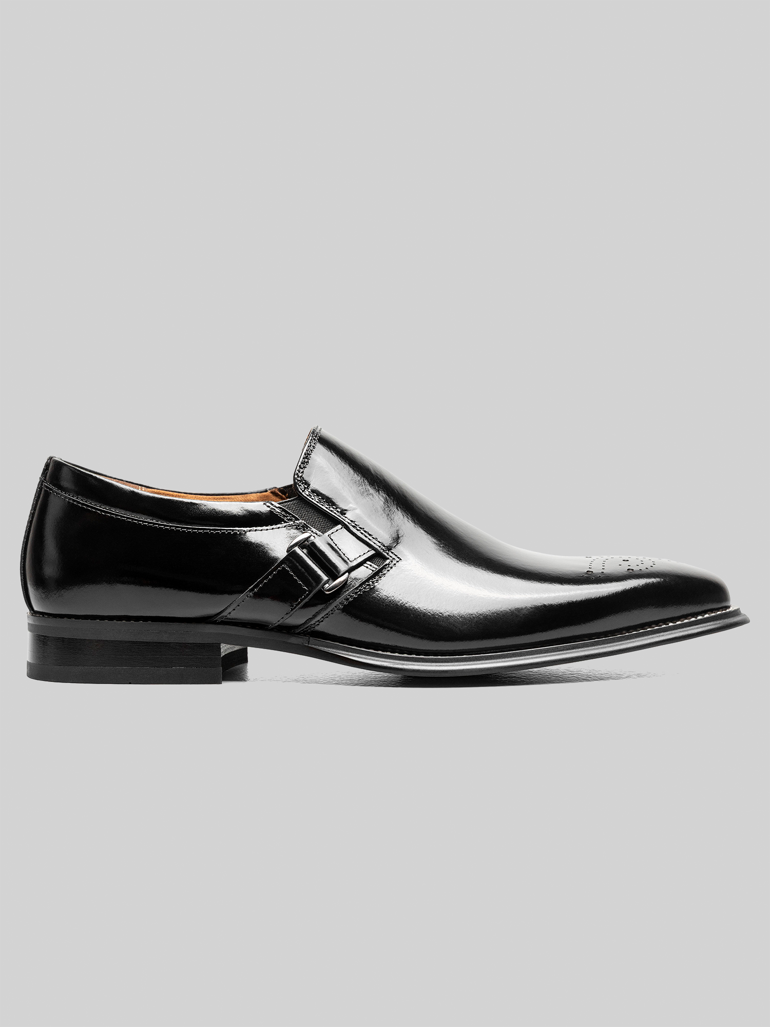 Alistair Plain Toe Ornament Loafers