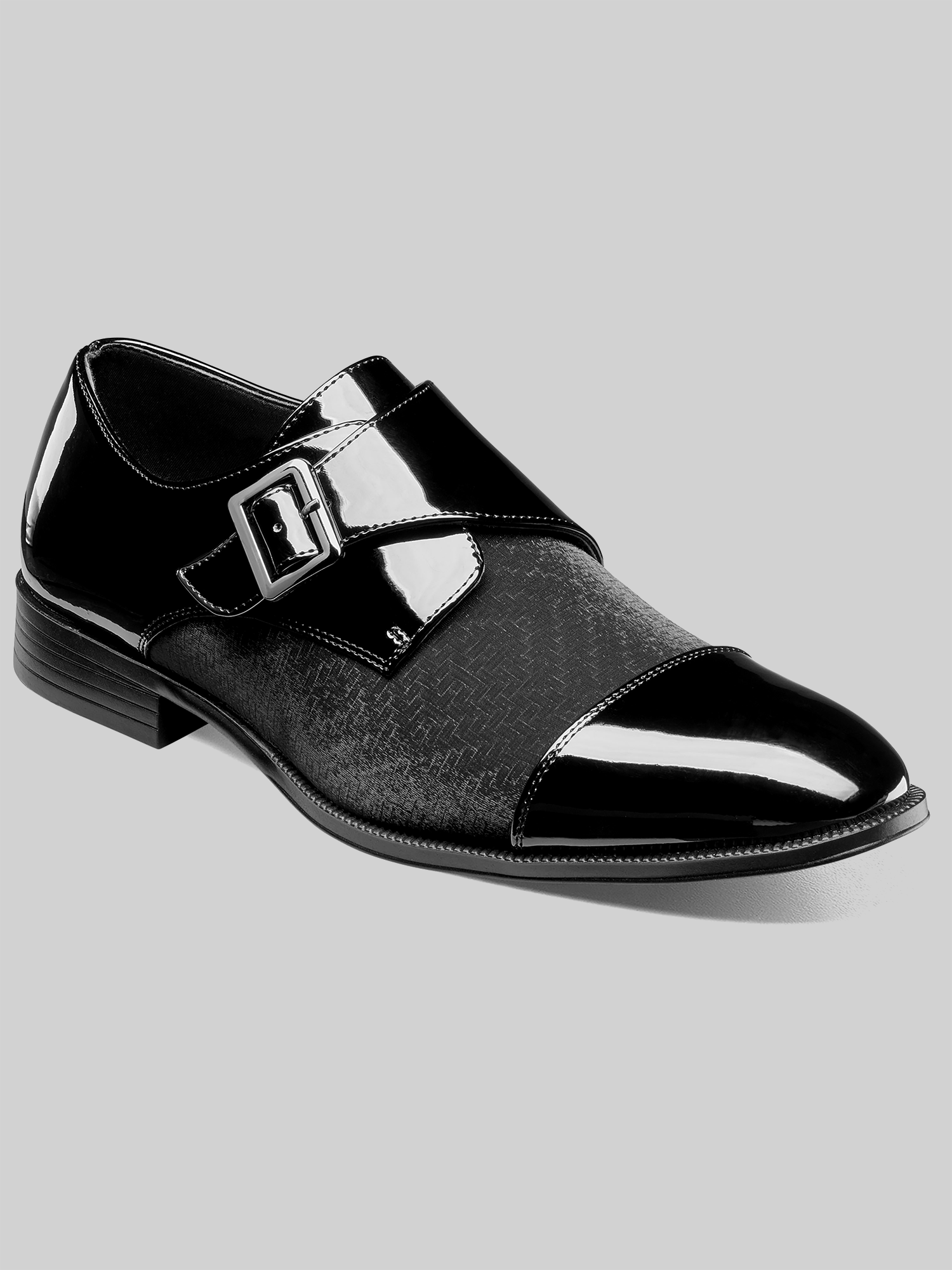 Sutherland Cap Toe Monk Strap Formal Dress Shoes