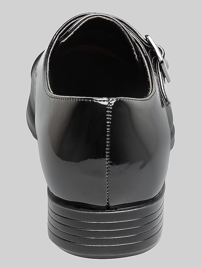 Stacy Adams Sutherland Cap Toe Monk Strap Formal Dress Shoes