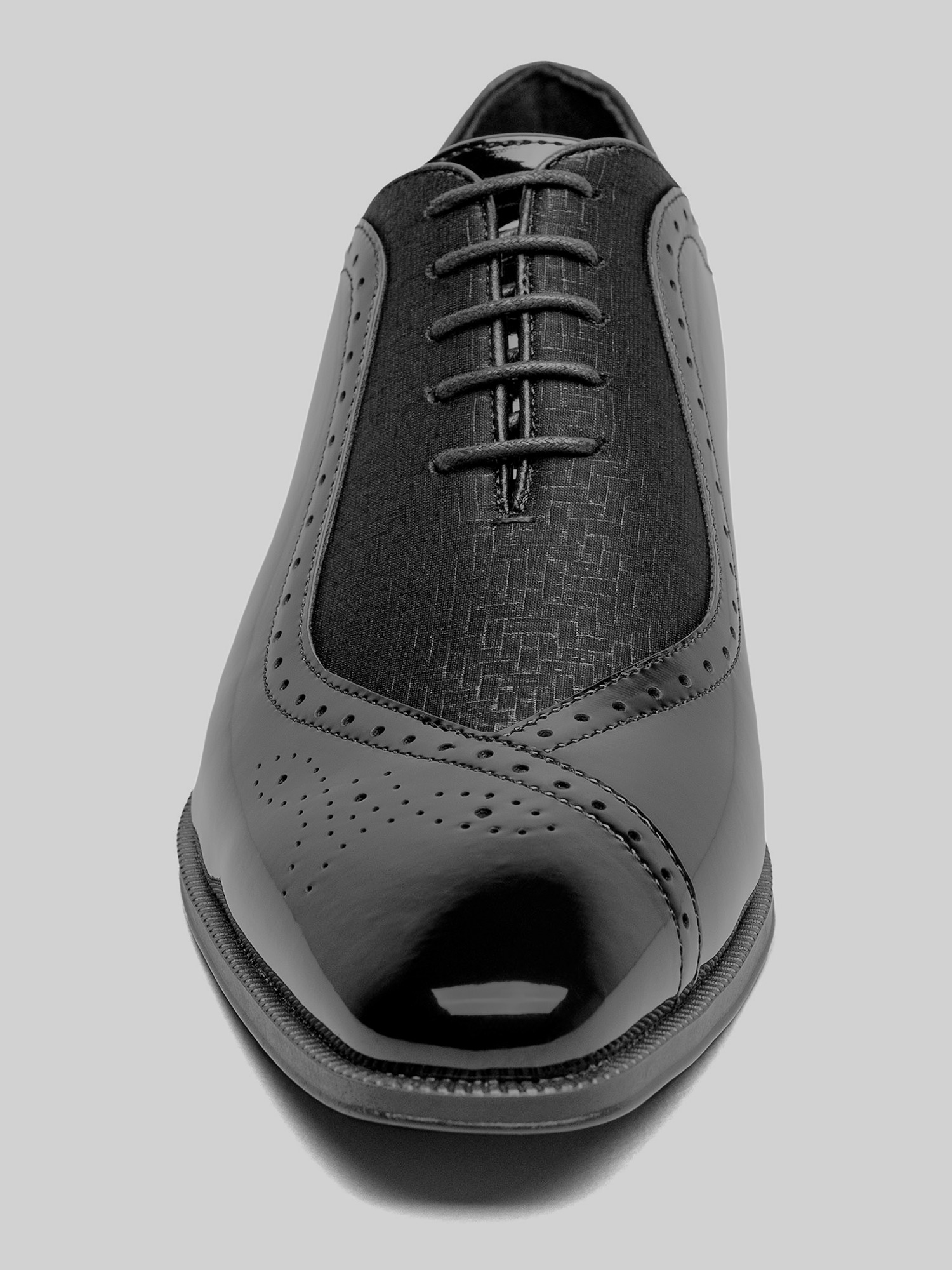 Stuart Folded Vamp Bal Formal Dress Shoes