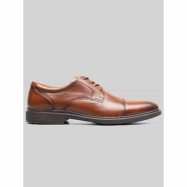 Florsheim Men's Forecast II Waterproof Cap Toe Oxford Cognac - Size: 8.5 WIDE