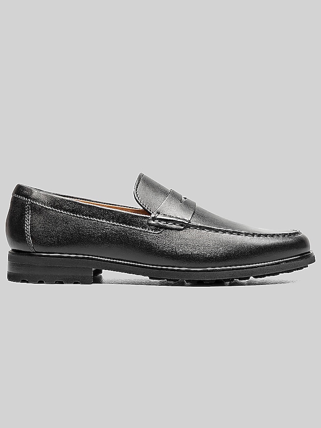 Florsheim Hawthorne Moc Toe Penny Loafers Cognac