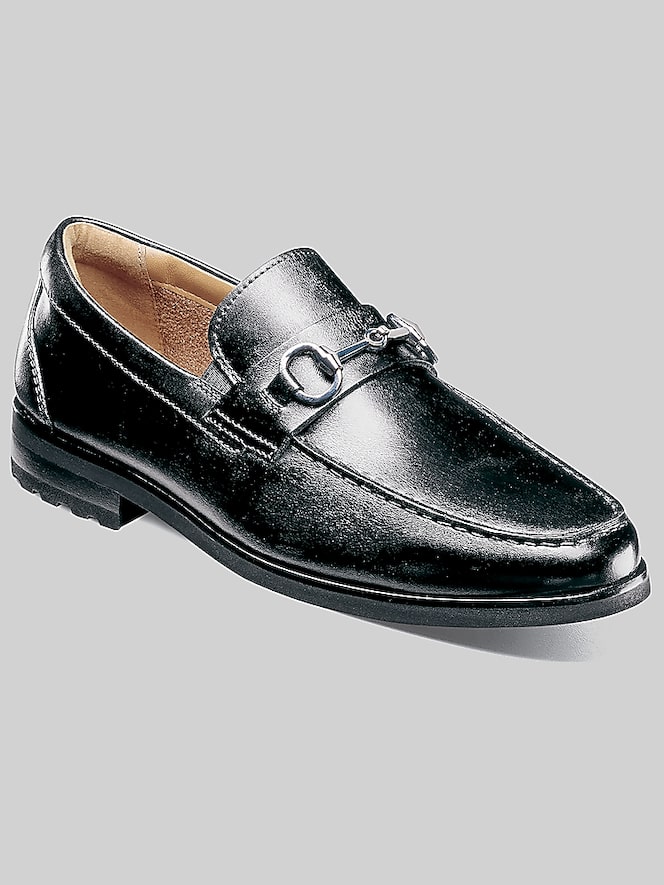 Florsheim Hawthorne Moc Toe Bit Loafer, Black - Image 2 of 7