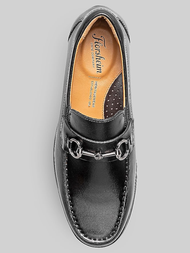 Florsheim Hawthorne Moc Toe Bit Loafer, Black - Image 4 of 7
