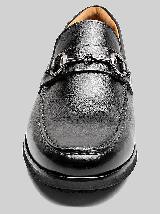 Florsheim Hawthorne Moc Toe Bit Loafer, Black - Image 6 of 7