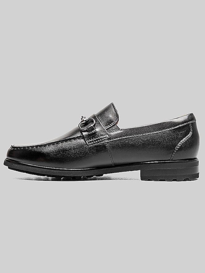 Florsheim Hawthorne Moc Toe Bit Loafer, Black - Image 7 of 7