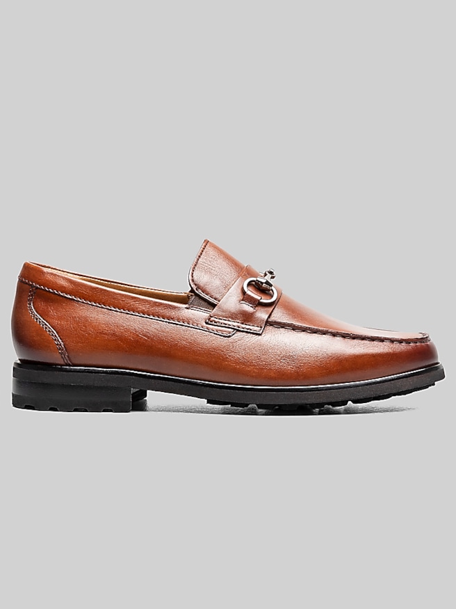 Florsheim Hawthorne Moc Toe Bit Loafer Cognac