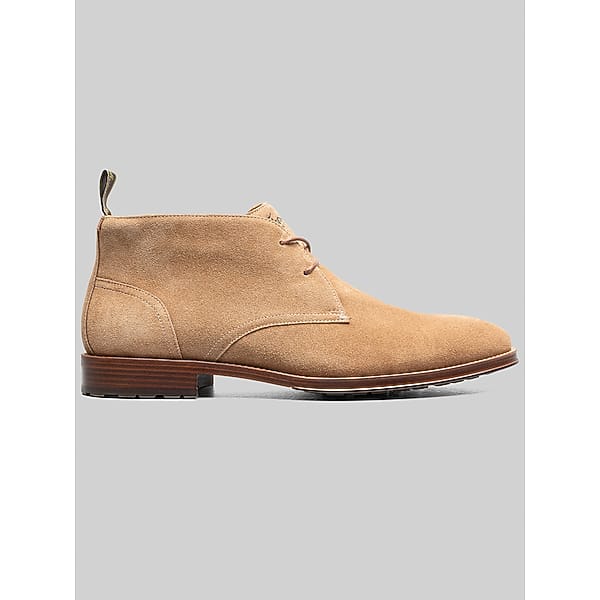 Florsheim Men's Rucci Plain Toe Chukka Boots Sand Suede - Size: 14 D-Width