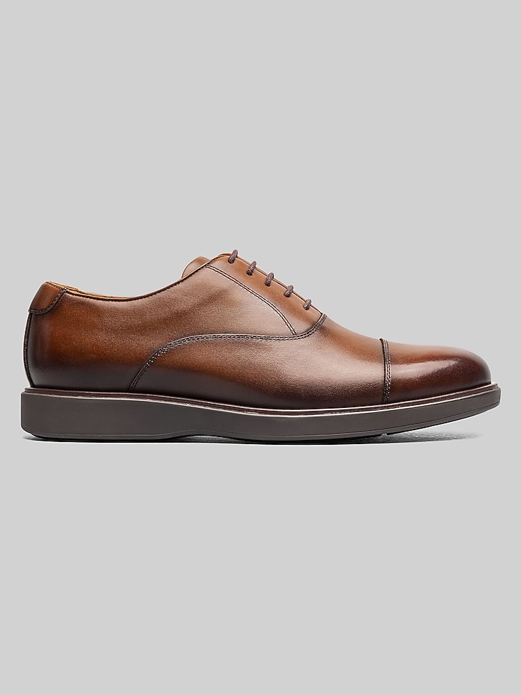 Avenue Cap Toe Oxfords | Cognac