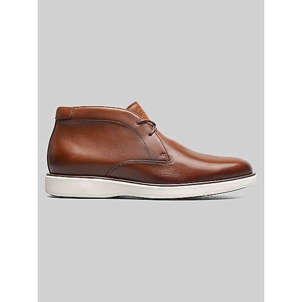 Florsheim Men's Avenue Plain Toe Chukka Boots Cognac - Size: 8.5 WIDE