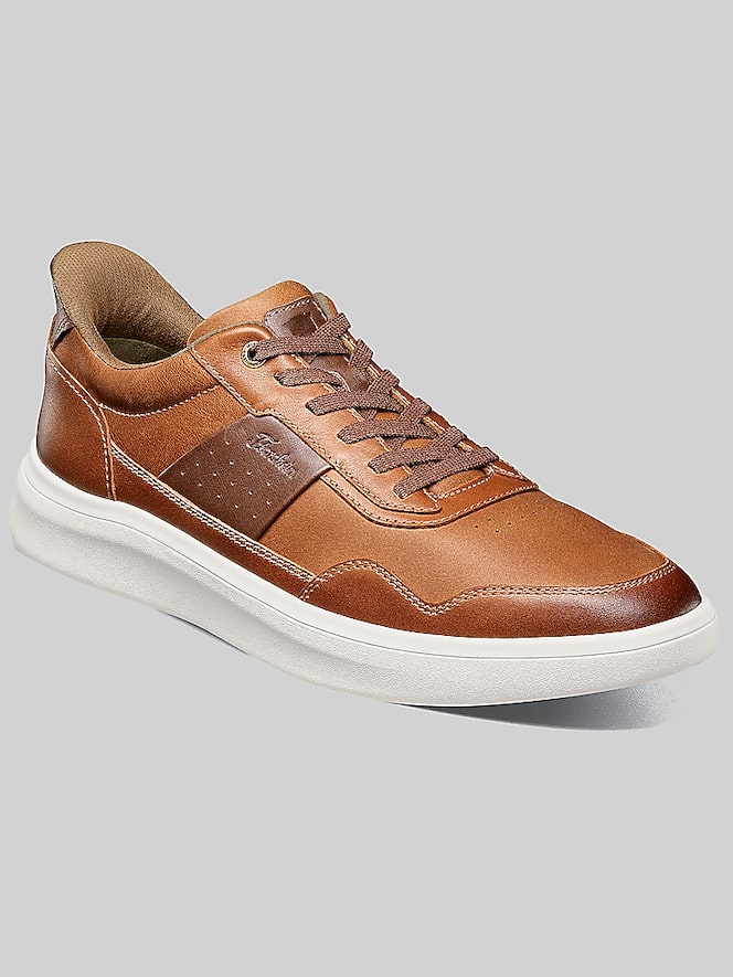 Florsheim Crosstour Casual Lace Up Hands Free Sneaker, Cognac - Image 2 of 8