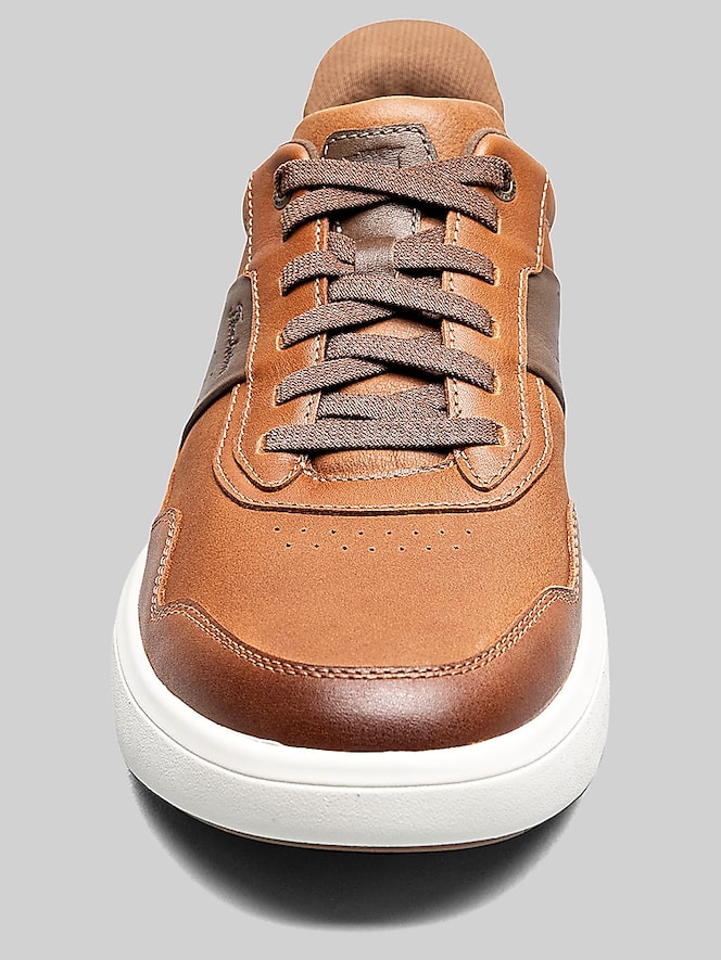 Florsheim Crosstour Casual Lace Up Hands Free Sneaker, Cognac - Image 6 of 8