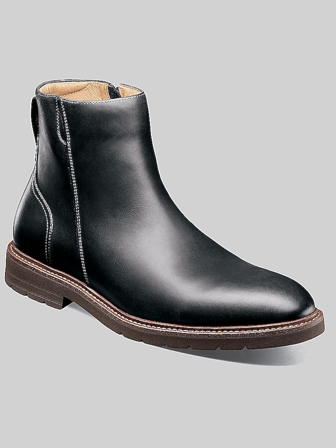 Florsheim Redford Plain Toe Side Zip Boots