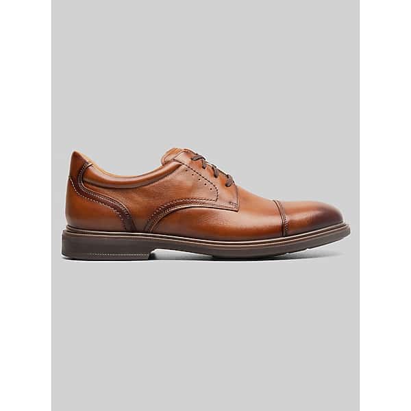 Florsheim Men's Highrise Cap Toe Oxfords Cognac - Size: 8.5 D-Width
