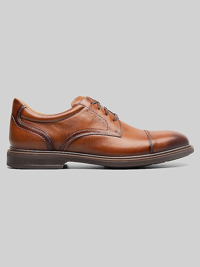 Florsheim Highrise Cap Toe Oxfords Cognac