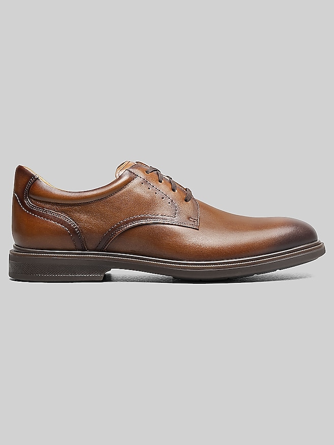 Florsheim Highrise Plain Toe Hands-Free Oxfords Cognac