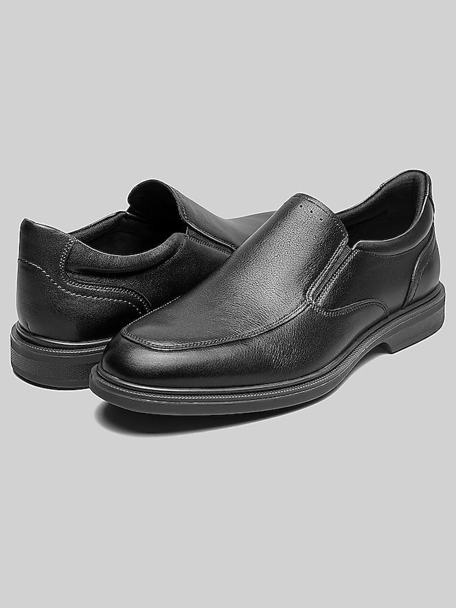 Florsheim Highrise Moc Toe Hands-Free Loafers, Black - Image 4 of 8