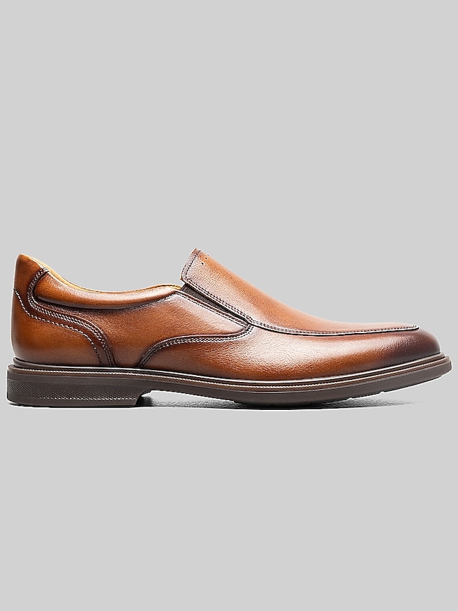 Florsheim Highrise Moc Toe Hands-Free Loafers Cognac