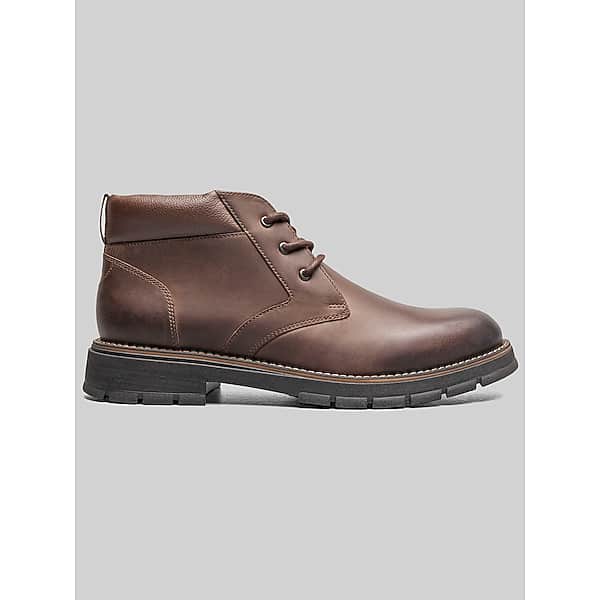 Nunn Bush Men's Briggs Plain Toe Boots Brown - Size: 9 D-Width