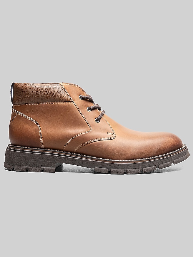 Nunn Bush Briggs Plain Toe Boots Tan