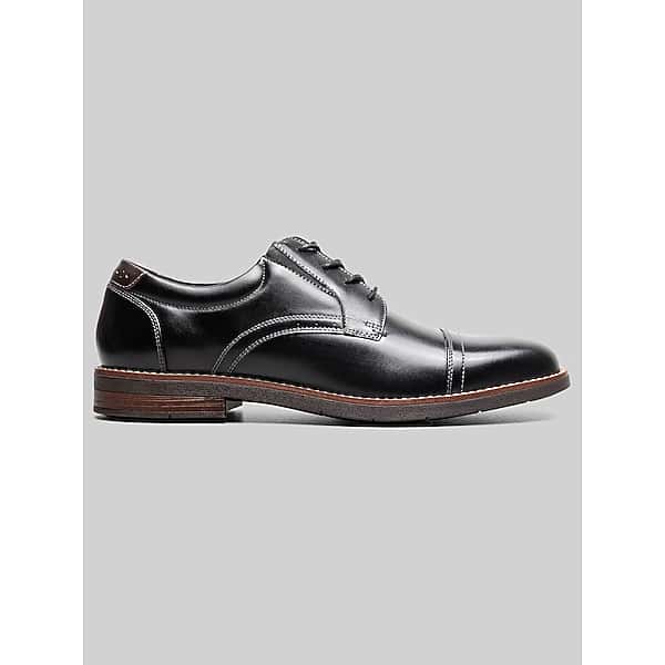 Nunn Bush Men's Fitz Flex Cap Toe Oxfords Black - Size: 13 WIDE