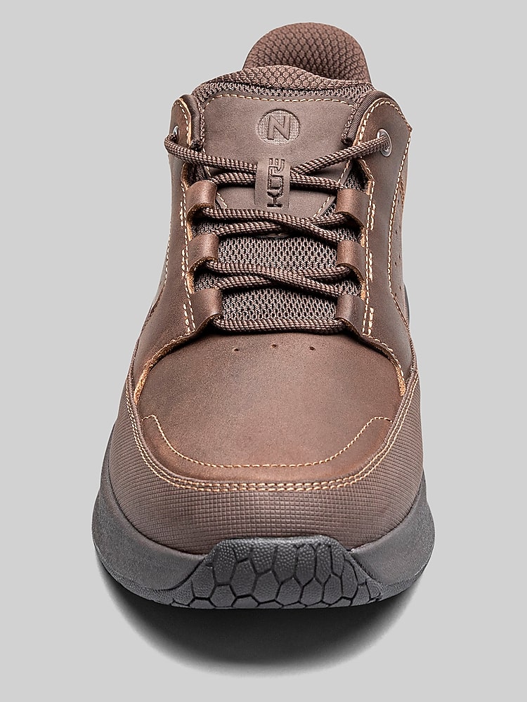 Nunn Bush KORE Taz EZ Hands Free Moc Toe Oxfords, Brown | Casual