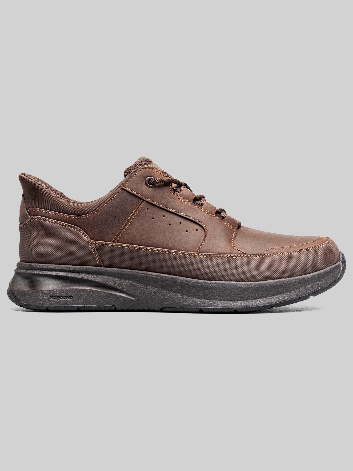 Nunn Bush KORE Taz EZ Hands Free Moc Toe Oxfords, Brown | Casual