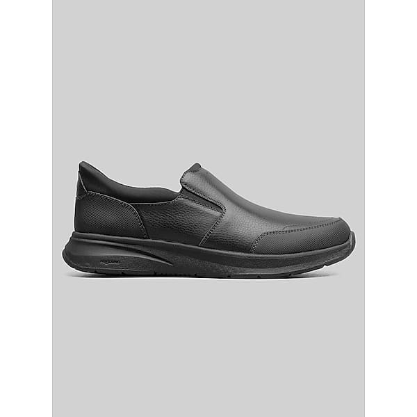 Nunn Bush Men's KORE Taz EZ Hands Free Moc Toe Slip-Ons Black - Size: 10 WIDE