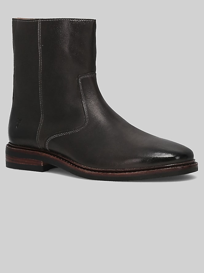 Frye Paul Inside Zip Plain Toe Boots