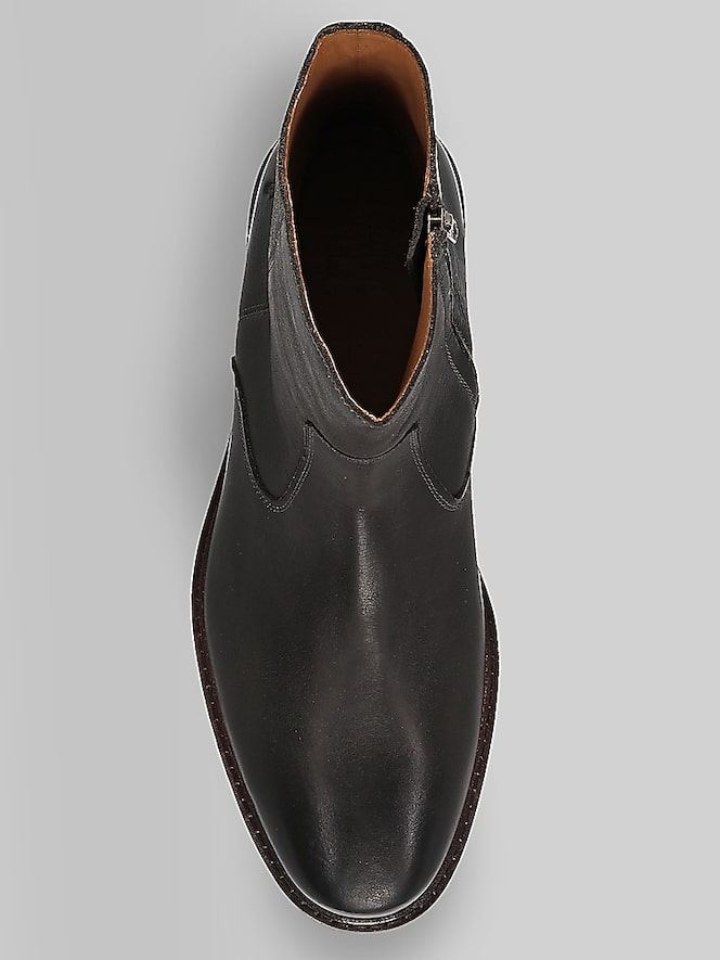 Frye Paul Inside Zip Plain Toe Boots