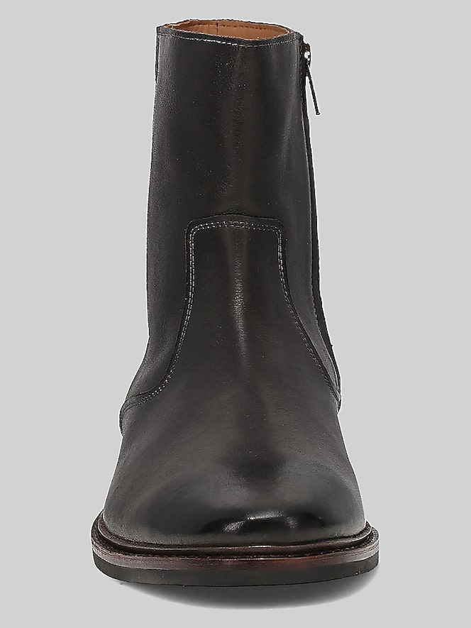 Frye Paul Inside Zip Plain Toe Boots