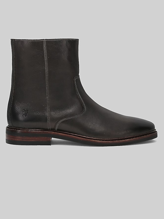 Frye Paul Inside Zip Plain Toe Boots