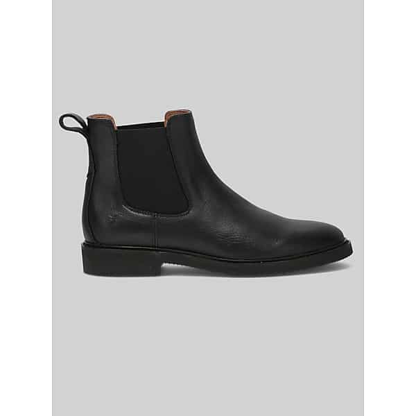 Frye Men's Lowell Chelsea Plain Toe Boots Black - Size: 10 1/2 D-Width