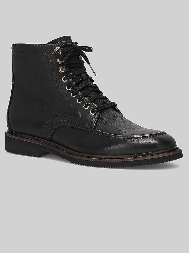 Frye Lowell Mid Lace-Up Moc Toe Boots