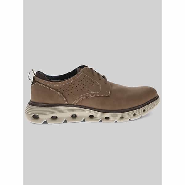 Dockers Men's Franco Plain Toe Dress Oxford Sneakers Taupe - Size: 12 D-Width