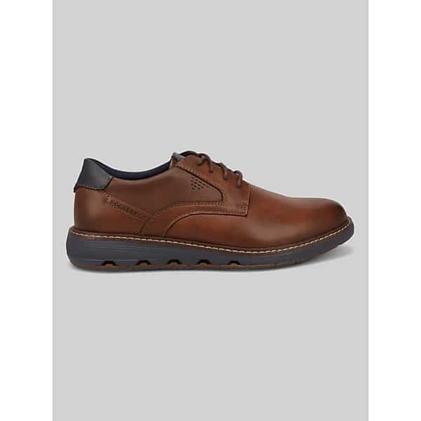 Dockers Men's Mateo Plain Toe Oxford Cognac - Size: 11 D-Width