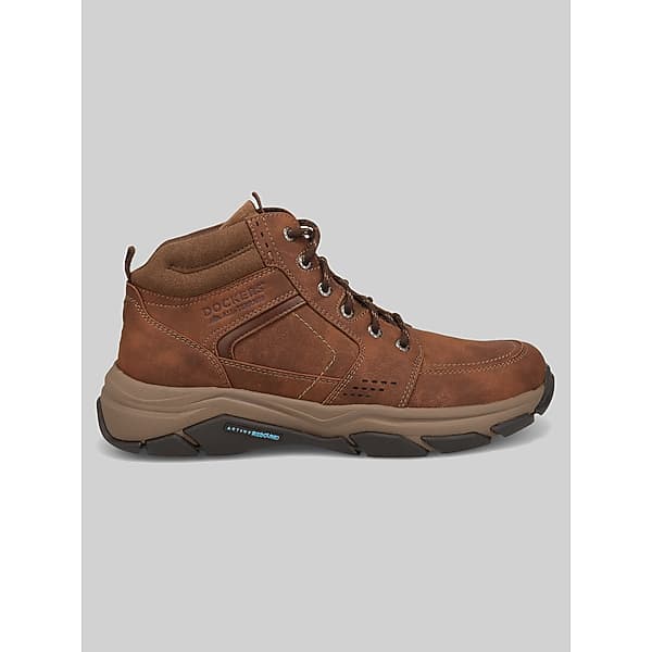 Dockers Men's Royce Lace Up Boot Dark Tan - Size: 8 1/2 D-Width
