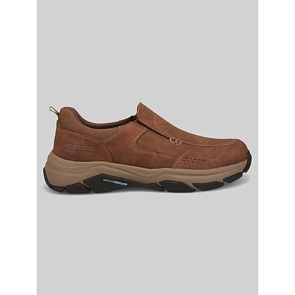 Dockers Men's Rawlins Moc Toe Slip On Dark Tan - Size: 13 D-Width