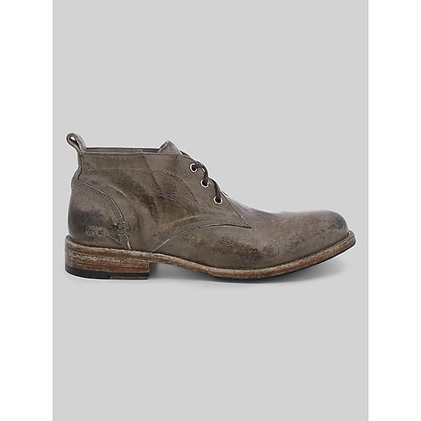Bedstu Men's Clyde Plain Toe Mid Boots Taupe Dip Dye Tremolo Wash - Size: 13 D-Width