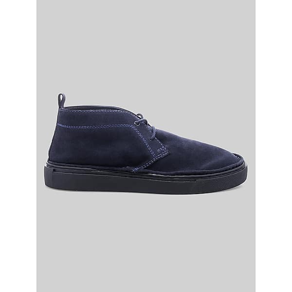 Roan Men's Volunteer Chukka Boots Navy Suede - Size: 9 D-Width