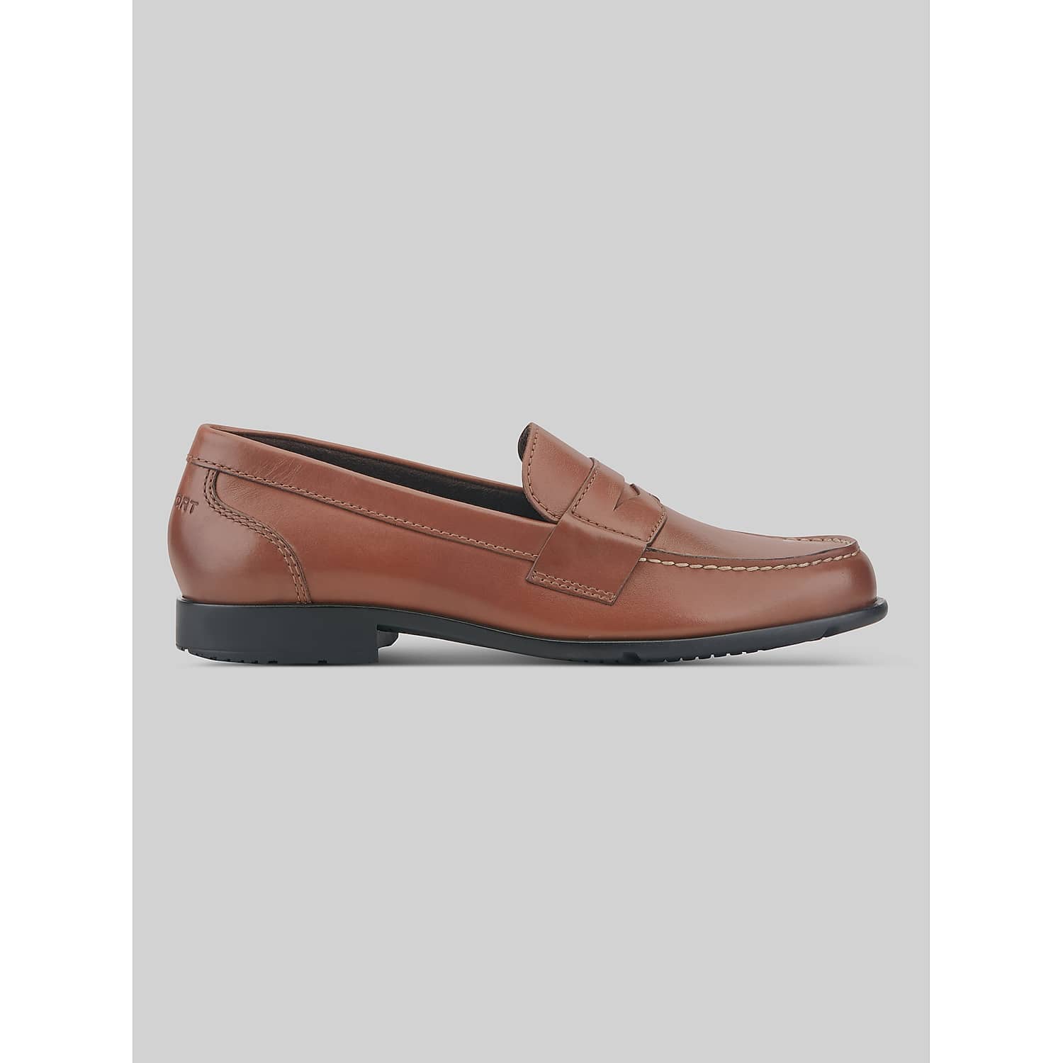Rockport Men's Classic Penny Loafers, Cognac / Tan - Size: 12 WIDE