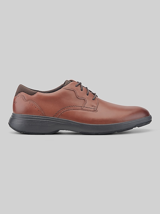 Rockport Noah Plain Toe Oxfords Brown