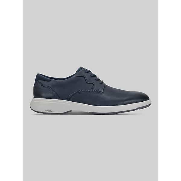 Rockport Men's Noah Plain Toe Oxfords Dark Blue - Size: 7 D-Width