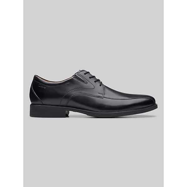 Clarks Men's Whiddon Pace Bicycle Toe Oxford Black - Size: 7 D-Width