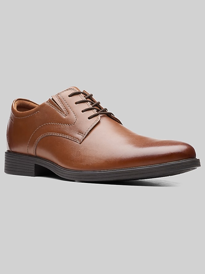 Clarks Whiddon Plain Toe Oxford, Dark Tan - Image 2 of 6